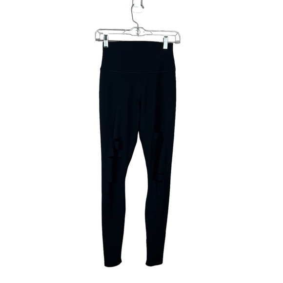 ALO YOGA Ripped Warrior Leggings - Picture 1 of 7